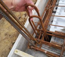 Chainages verticaux VS non reliés à ceux de la dalle