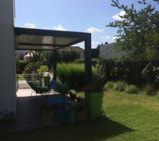 Pergola bioclimatique