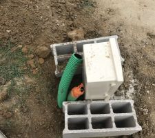 Travaux de viabilité enedis et installation du coffret ENEDIS + gaines telecom