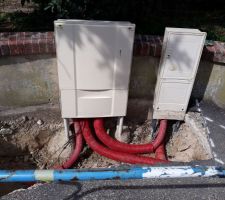 Travaux de raccordement ENEDIS 
Réseau public