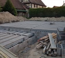 Mise en place des ourdies