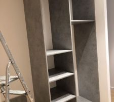 Dressing en cours de r&eacute;alisation