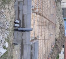 Pr&eacute;paration de la dalle