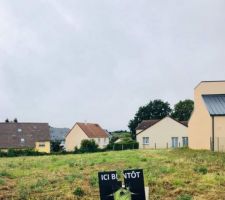 Photo de notre terrain