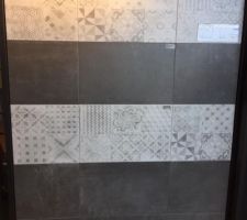 Choix fa&iuml;ence salle de bain &eacute;tage