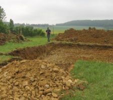 Terrassement de la maison