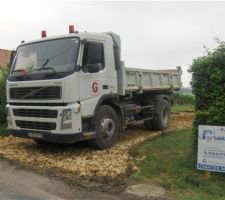 D&eacute;but du chemin d'acces