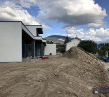 Terrassement en cours