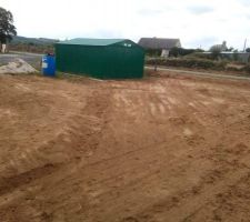 Aplanissement du terrain