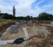 Fondations coul&eacute;es