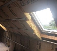 Isolation des combles et pose de velux