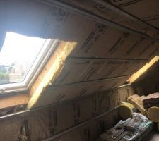 Isolation des combles et pose de velux