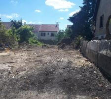 J'avais mis le terrain au norme pour que les travaux puisse d&eacute;buter.