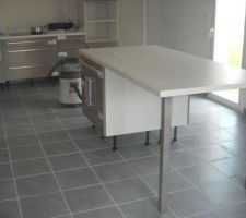 Pose de la cuisine