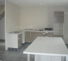Pose de la cuisine