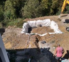 Assainissement autonome en cours