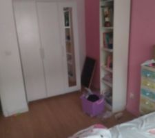 Nouvelle armoire fille