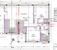 Plan définitif de la maison