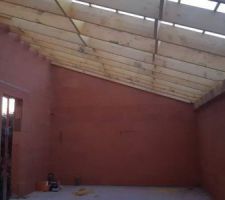 Charpente partie garage