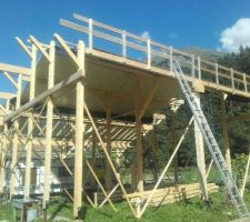 Volige : 100% (pose pan nord par les charpentiers)