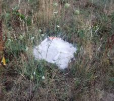 Déchets de poussière de ponçage de chappe