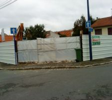 D&eacute;molition en cours