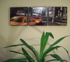 La d&eacute;coration du bureau.