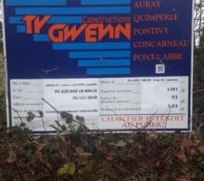 Permis accordé...2 mois avant le debut des travaux