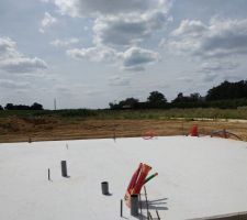 Remblai autour du vide sanitaire