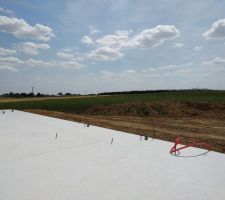 Remblai autour du vide sanitaire