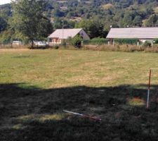 Implantation de la maison sur le terrain