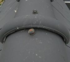 Pointes rouille et mal fixer