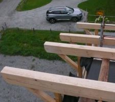 Pannes en avant-toit au nord-ouest
