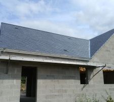 Vue arrière garage