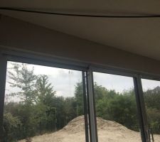 Baie vitrée salon/sam