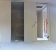 Placo et électricité (Chambre parentale + dressing + sde)