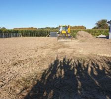 Vue du jardin nord pour les chiens environs 1200m2