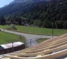 Panoramique avec chevrons