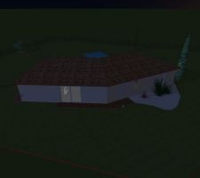 Maison rendu 3D