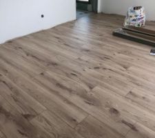 Pose parquet suite parentale