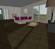 Maison rendu 3D