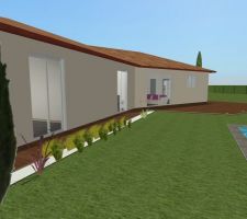 Maison rendu 3D
