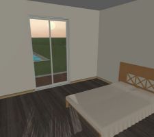Maison rendu 3D