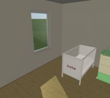 Maison rendu 3D