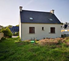 Maison avant travaux - Façade sud