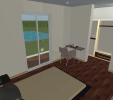 Maison rendu 3D