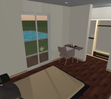 Maison rendu 3D