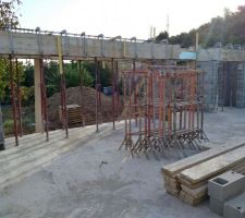 Vue int&eacute;rieure de la fa&ccedil;ade sud