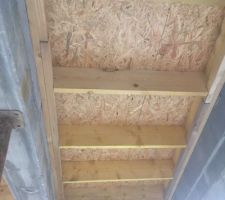 Charpente toit plat du décroché garage 20190917