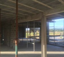 Vue int AR de la cuisine / garage / hall d'entrée depuis angle Sud 20190917